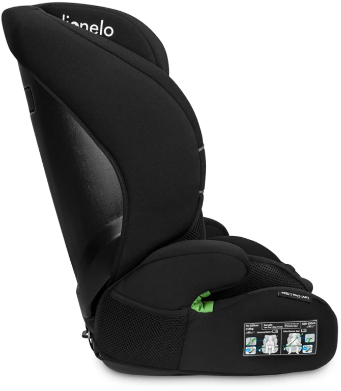 Автокрісло Lionelo Levi One i-Size Black Carbon